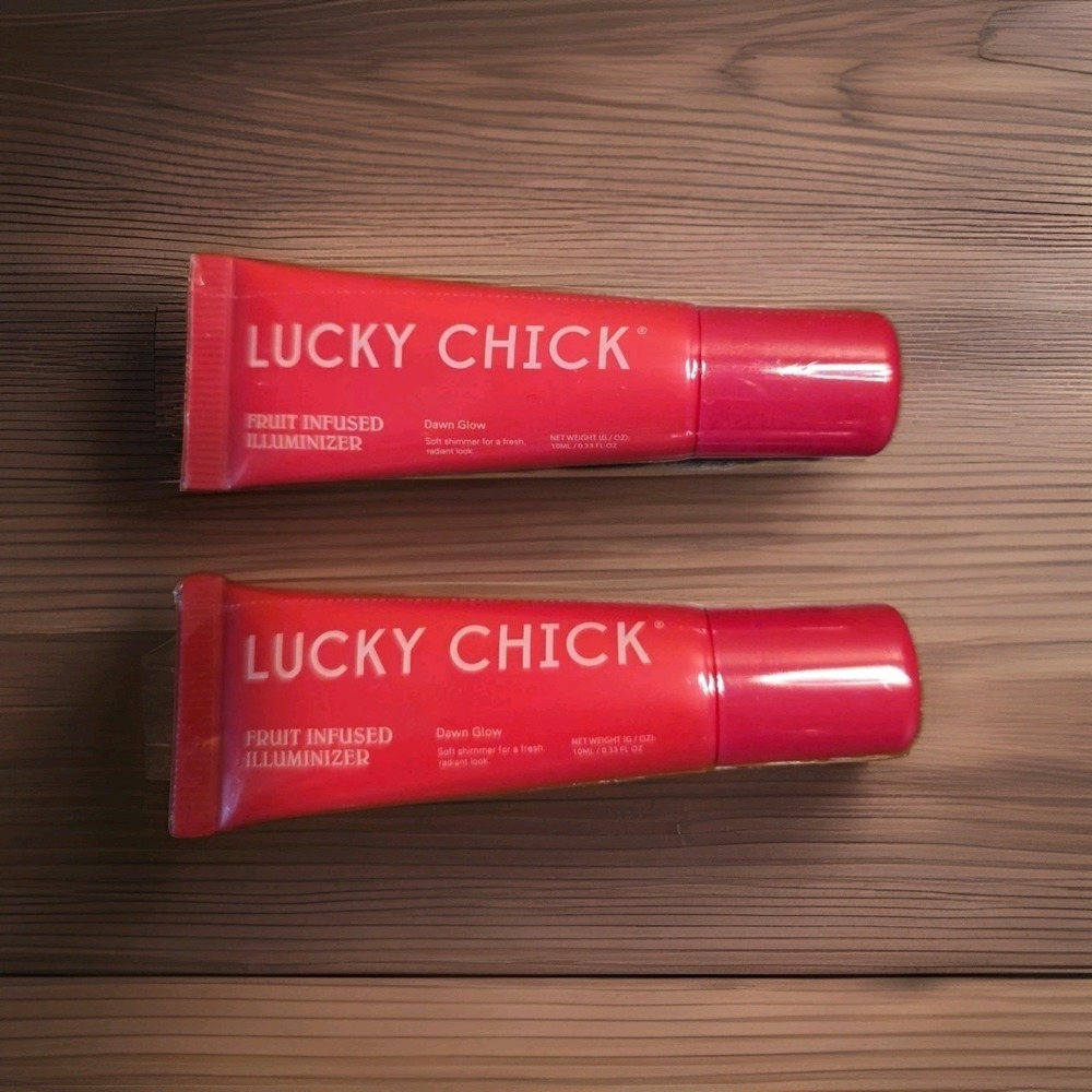Lucky Chick Fruit Infused Illuminizer In DAWN GLOW 10ML/0.33FL.OZ - New Sealed